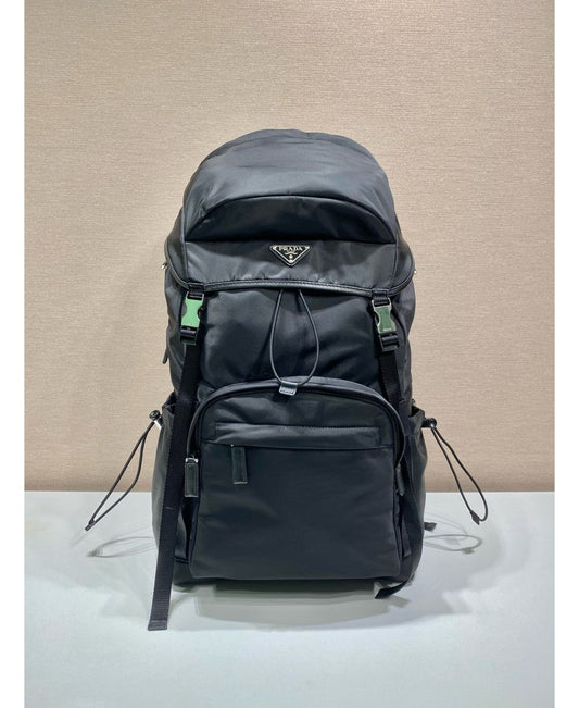 PRADA Re-Nylon and Saffiano leather backpack